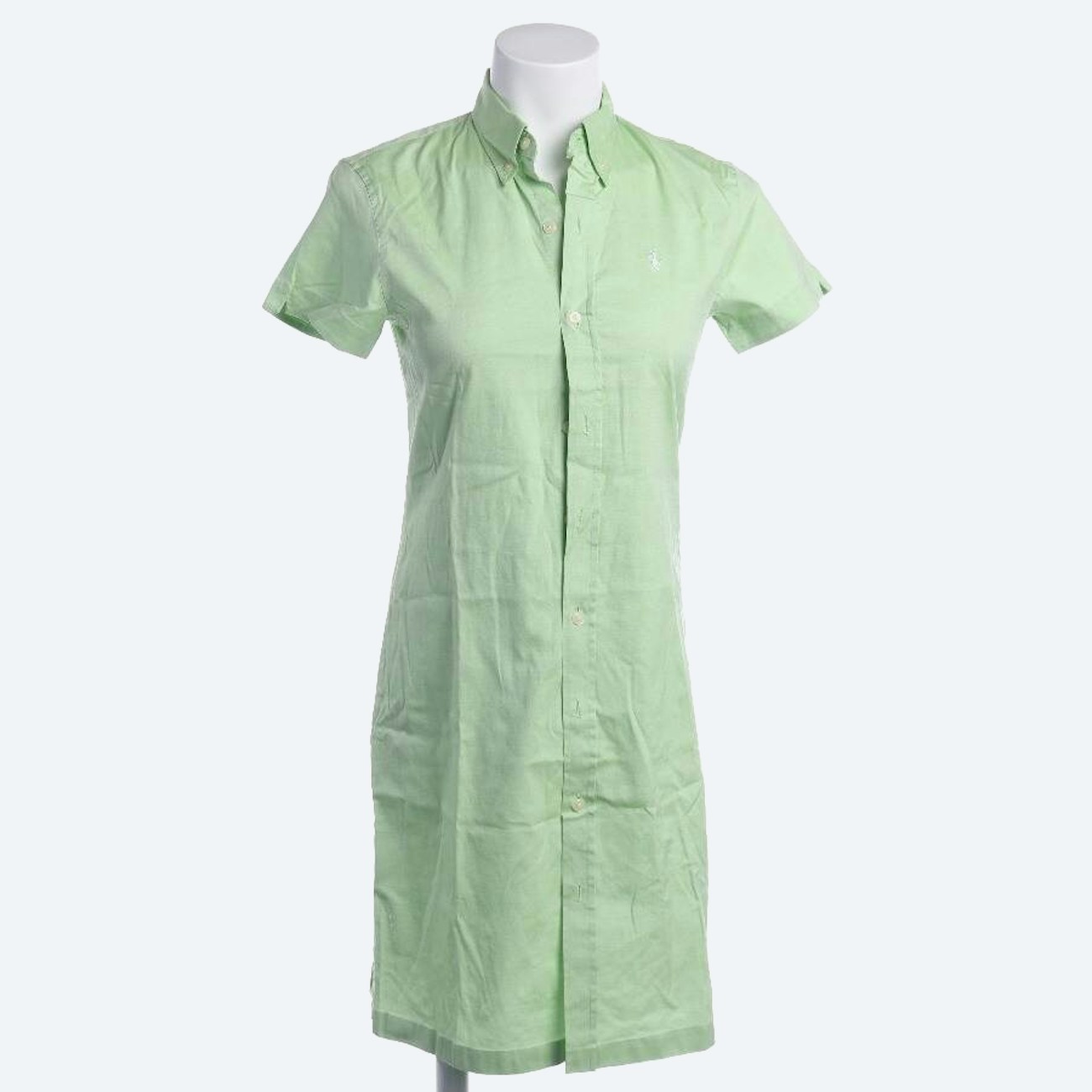 Image 1 of Shirt Dress 38 Light Green in color Green | Vite EnVogue