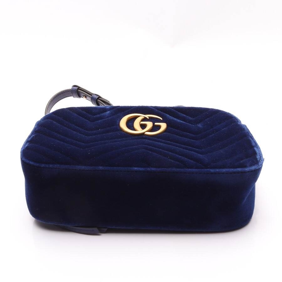Image 3 of Marmont Crossbody Bag Navy in color Blue | Vite EnVogue