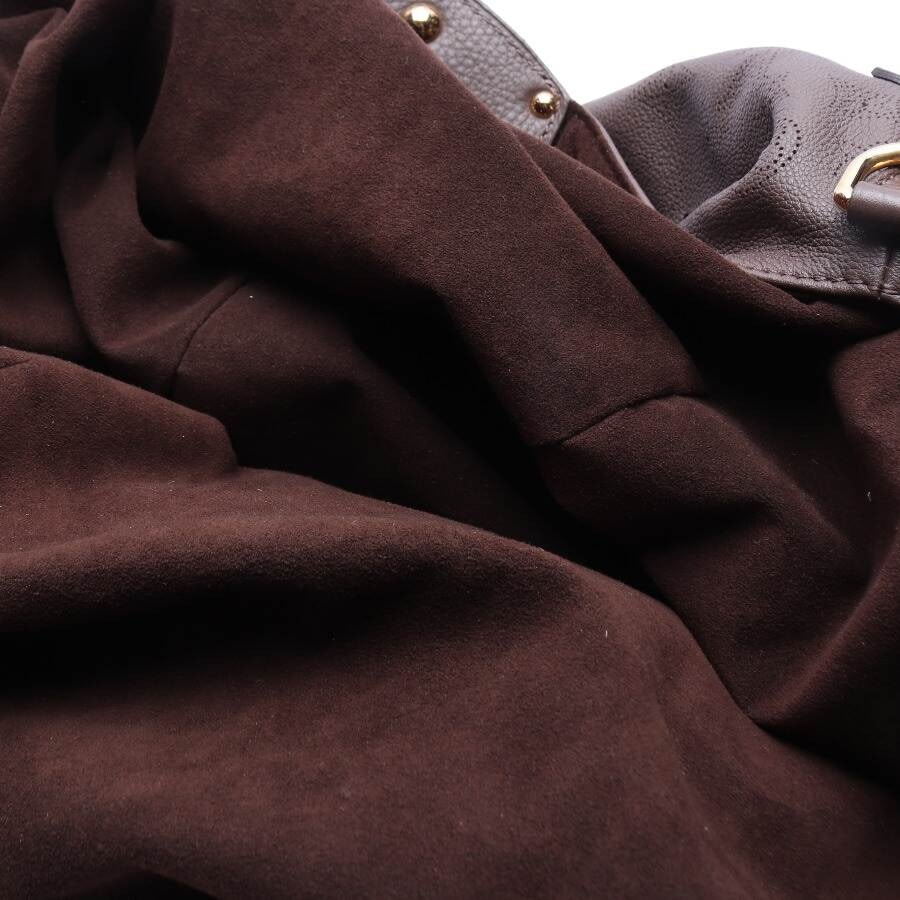 Image 5 of Mahina GM Shoulder Bag Dark Brown in color Brown | Vite EnVogue