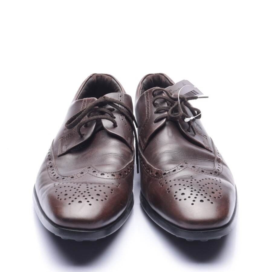 Image 2 of Gommino Lace-Up Shoes EUR 42.5 Dark Brown in color Brown | Vite EnVogue