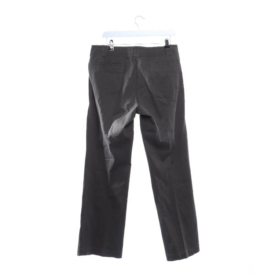 Image 2 of Trousers 42 Dark Green in color Green | Vite EnVogue