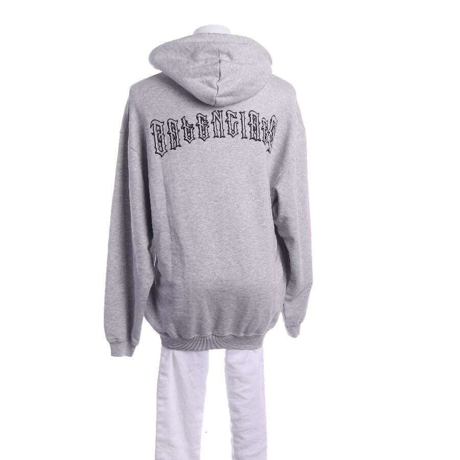 Image 2 of Hooded Sweatshirt XS Light Gray in color Gray | Vite EnVogue