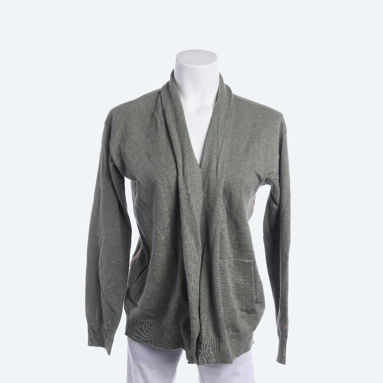 Image 1 of Cardigan 40 Green in color Green | Vite EnVogue