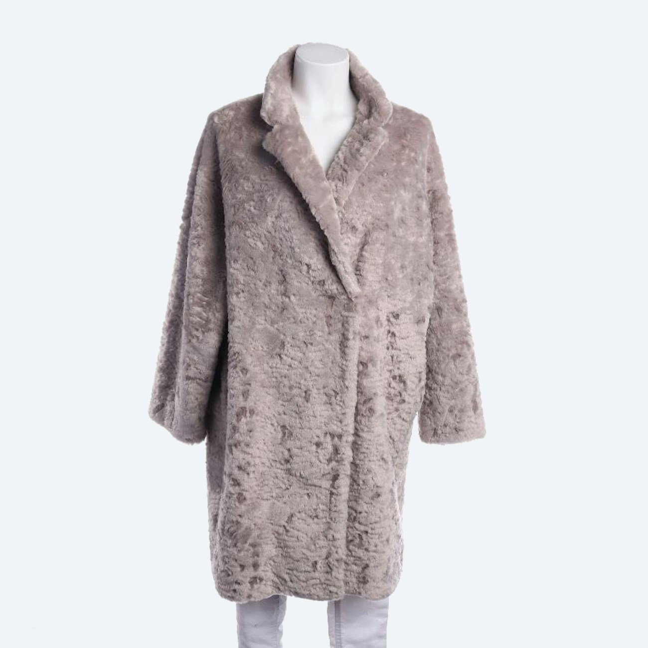 Image 1 of Winter Coat 42 Gray in color Gray | Vite EnVogue
