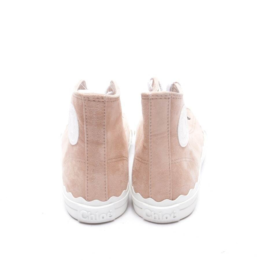 Image 3 of High-Top Sneakers EUR38 Beige in color White | Vite EnVogue