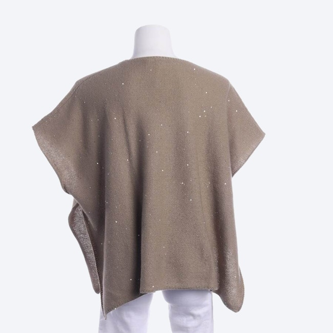 Image 2 of Poncho 36 Light Brown in color Brown | Vite EnVogue