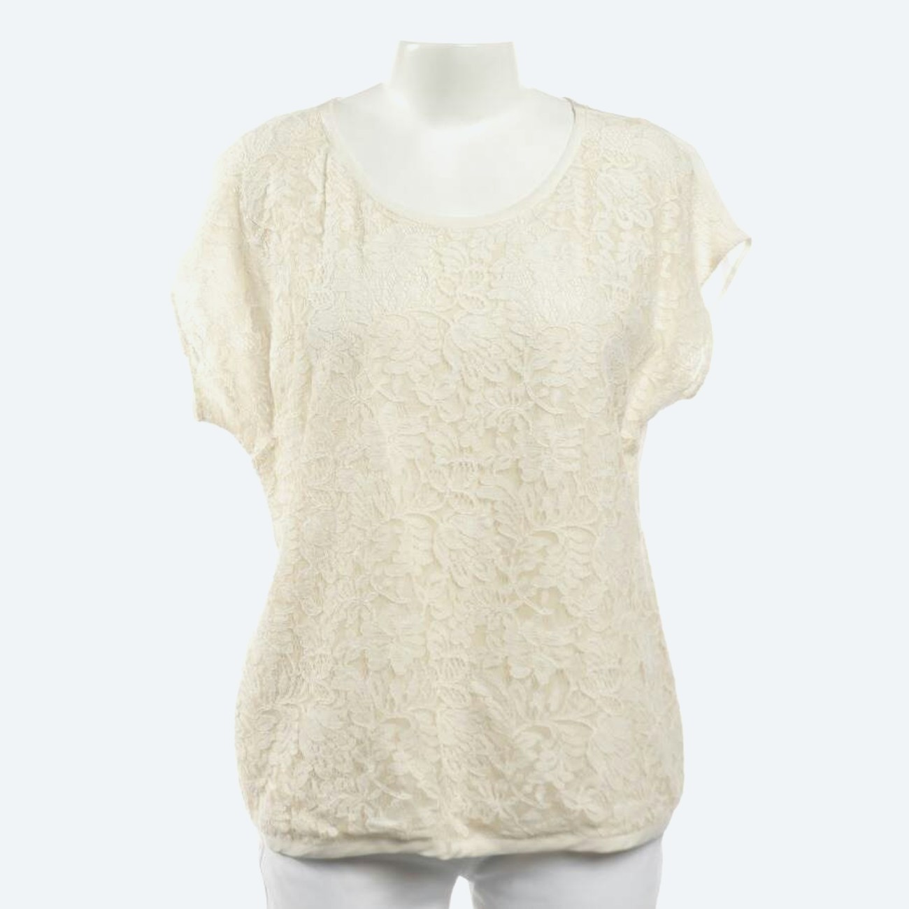 Image 1 of Shirt Blouse 40 Cream in color White | Vite EnVogue