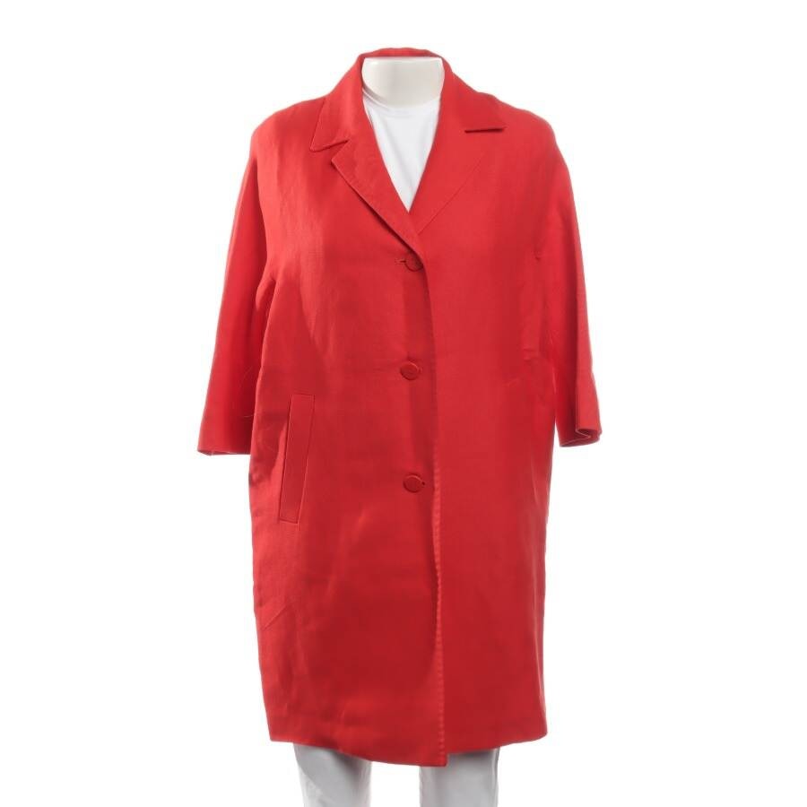 Image 1 of Summer Coat 36 Red in color Red | Vite EnVogue