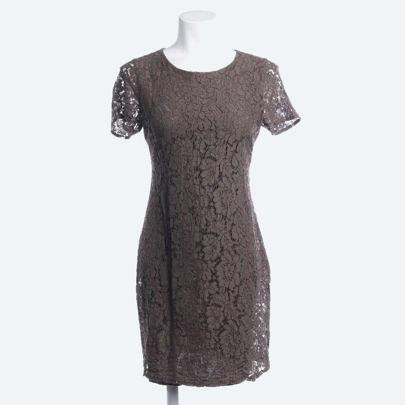 Image 1 of Dress 40 Dark Brown in color Brown | Vite EnVogue