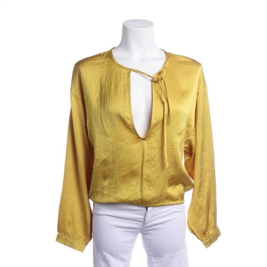 Image 1 of Shirt Blouse S Yellow in color Yellow | Vite EnVogue