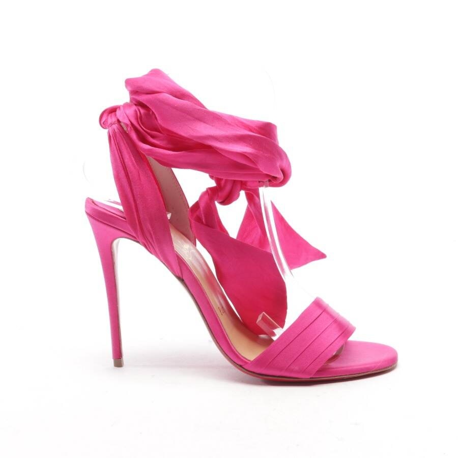 Image 1 of Heeled Sandals EUR 37.5 Fuchsia in color Pink | Vite EnVogue