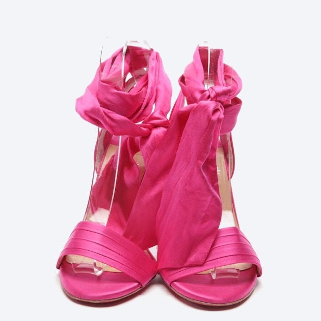 Image 2 of Heeled Sandals EUR 37.5 Fuchsia in color Pink | Vite EnVogue