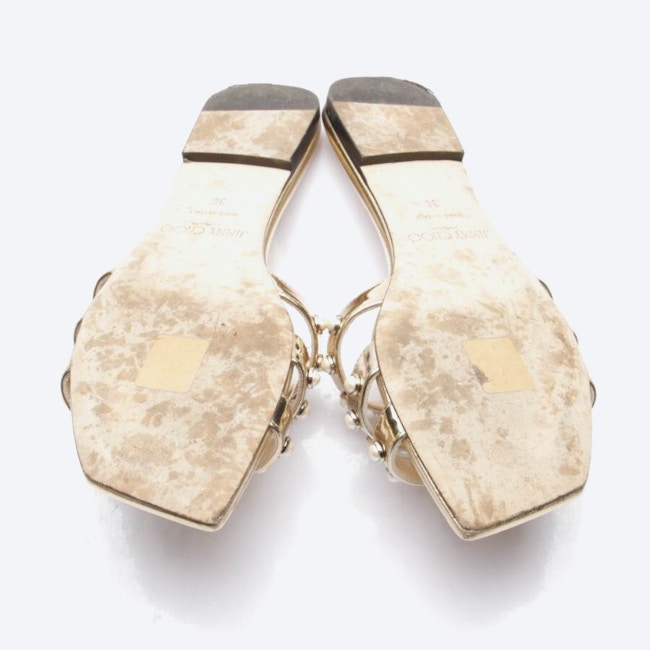 Image 4 of Sandals EUR 36 Gold in color Metallic | Vite EnVogue