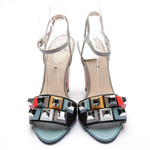 Heeled Sandals EUR 36 Multicolored | Vite EnVogue