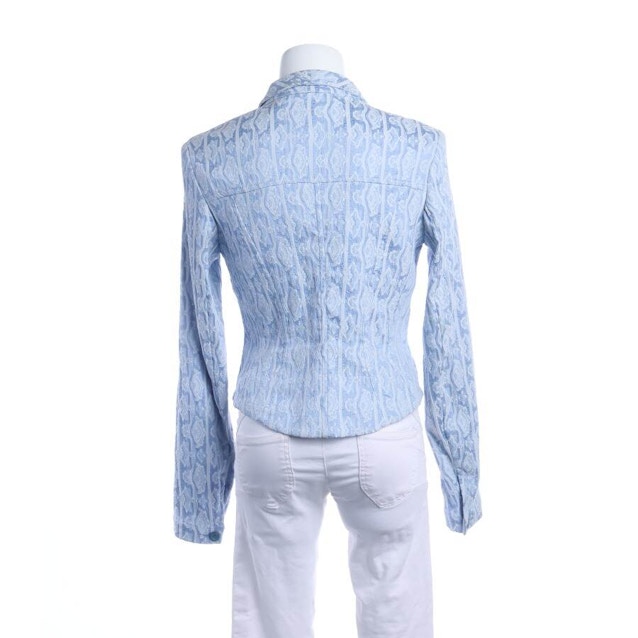 Linen Jacket 38 Blue | Vite EnVogue