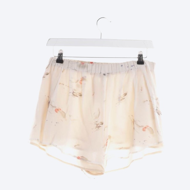 Image 2 of Silk Shorts 36 Beige in color White | Vite EnVogue