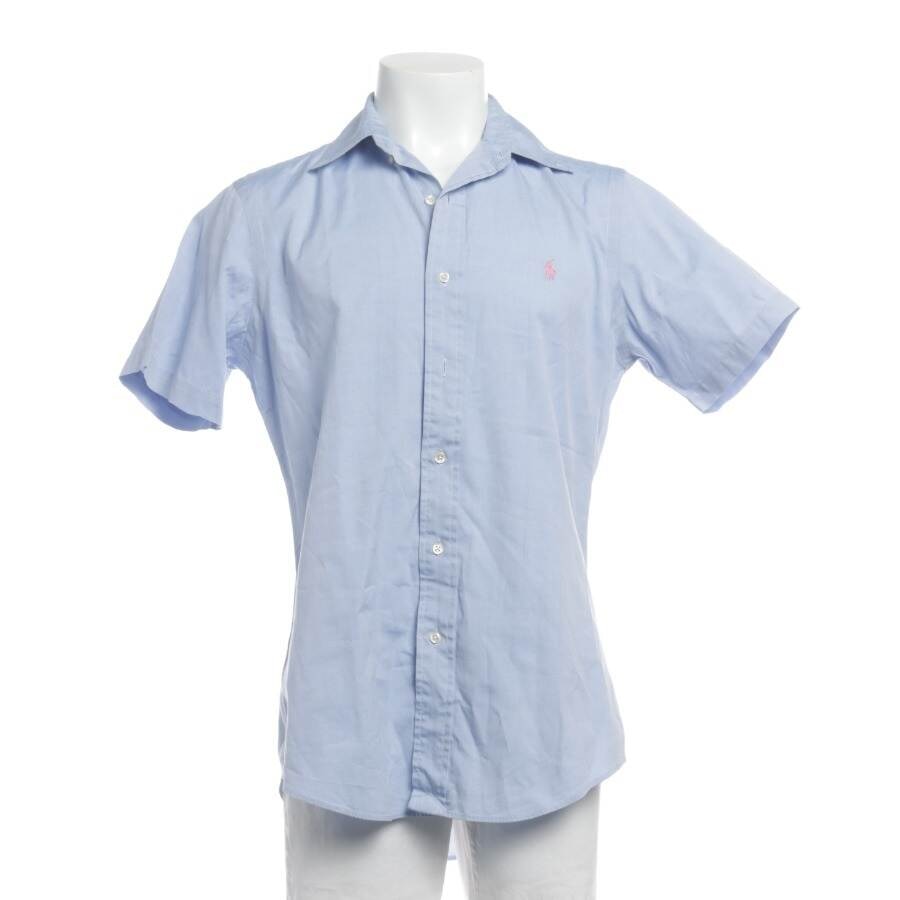 Image 1 of Polo Shirt 38 Light Blue in color Blue | Vite EnVogue