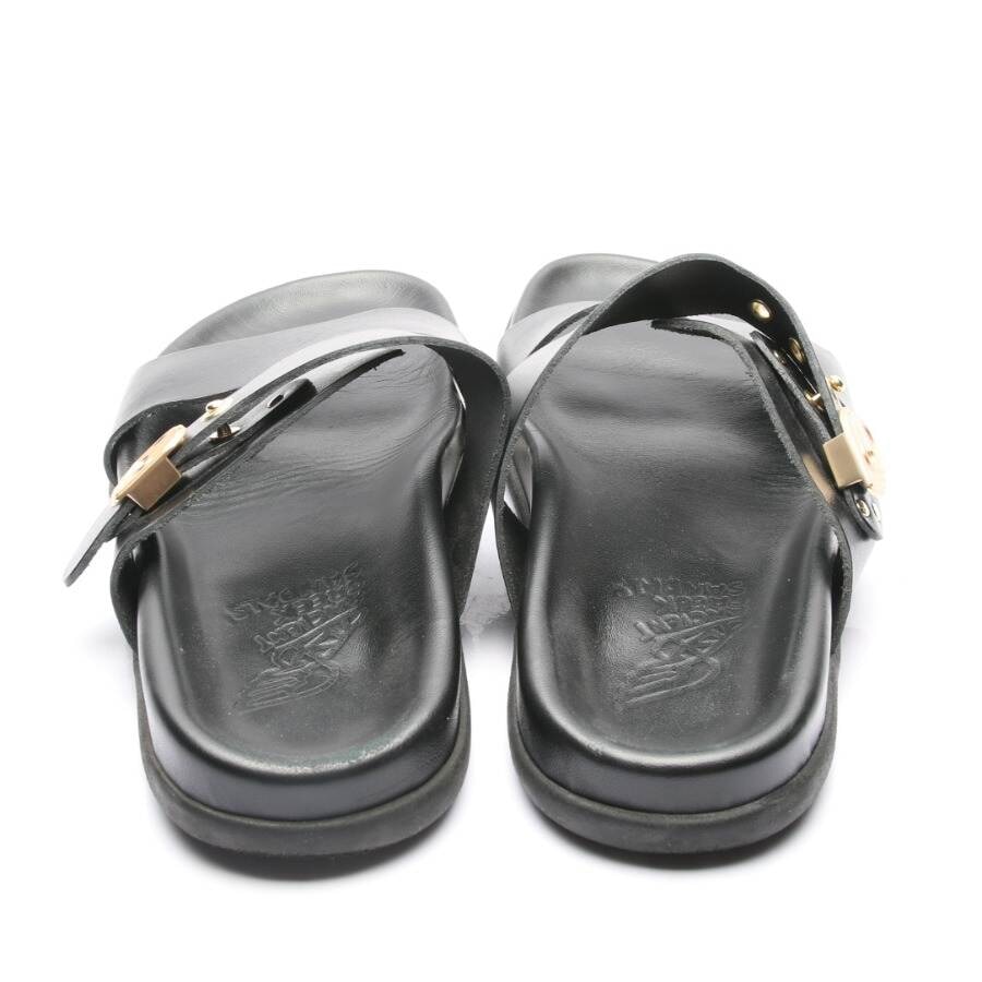 Image 3 of Strappy Sandals EUR 37 Black in color Black | Vite EnVogue