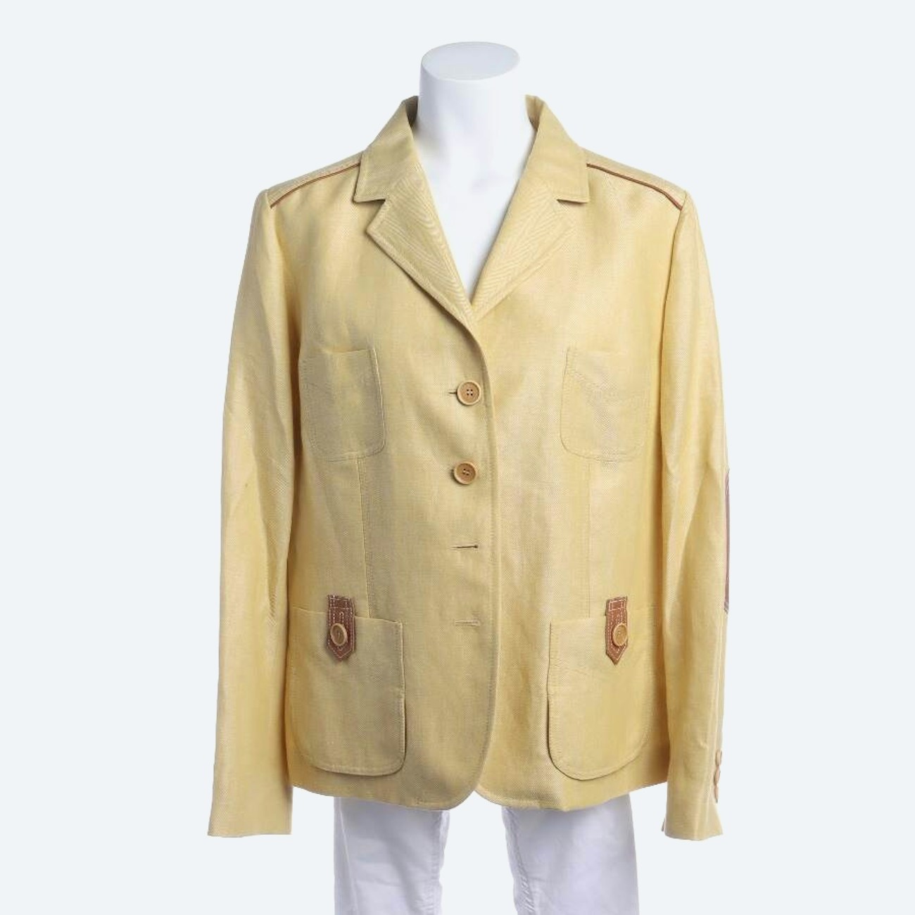 Image 1 of Blazer 46 Yellow in color Yellow | Vite EnVogue