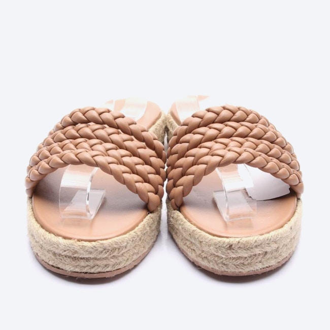 Image 2 of Sandals EUR 40 Light Brown in color Brown | Vite EnVogue