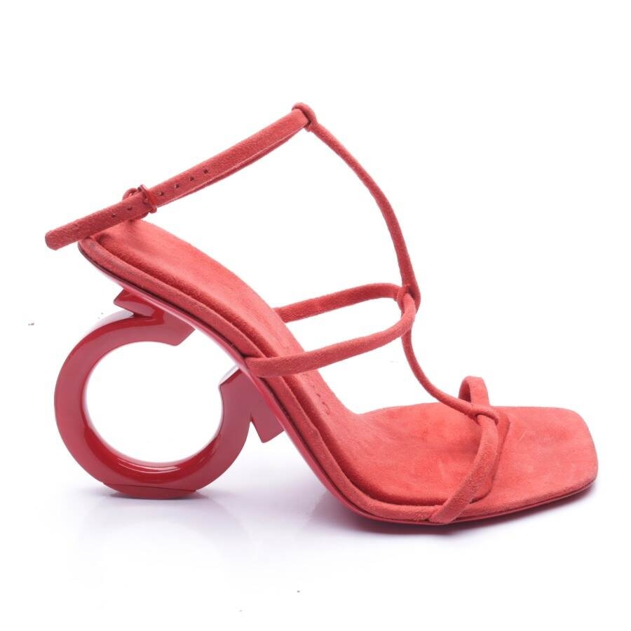 Image 1 of Heeled Sandals EUR 37.5 Red in color Red | Vite EnVogue