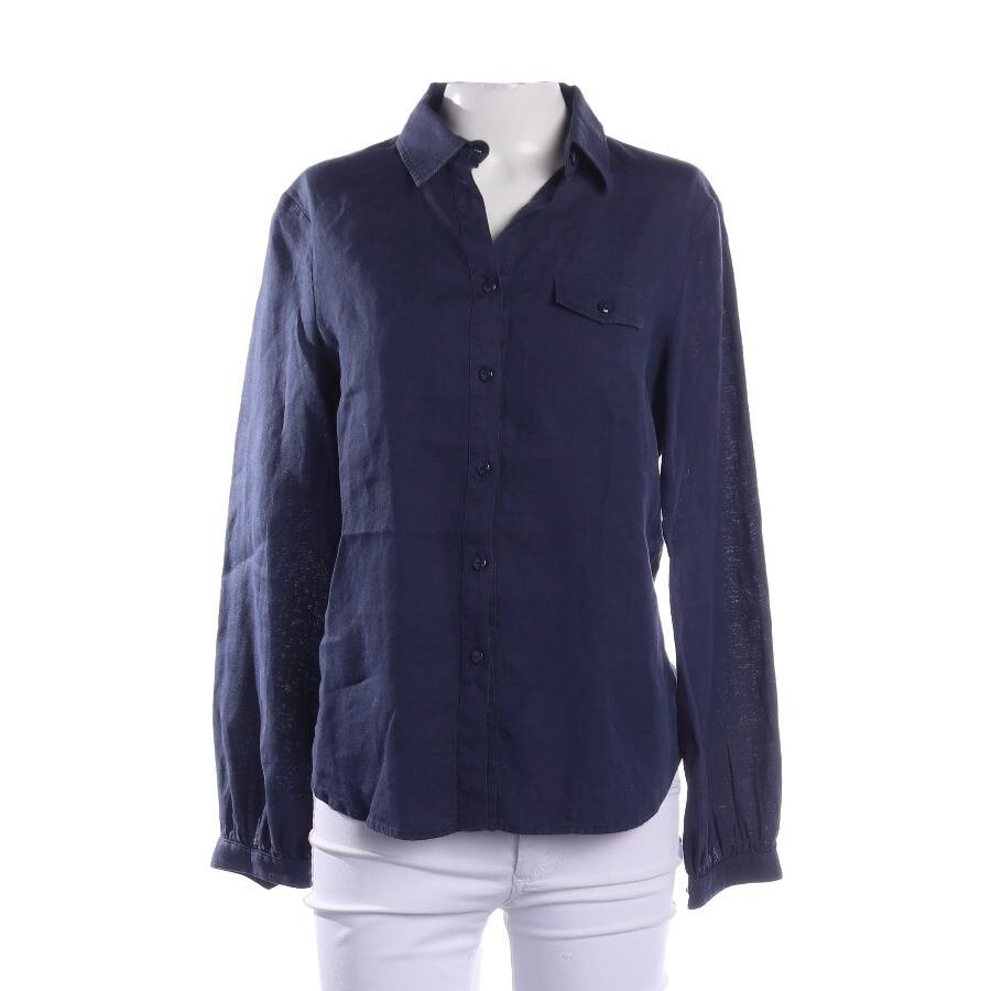 Image 1 of Linen Shirt 34 Navy in color Blue | Vite EnVogue