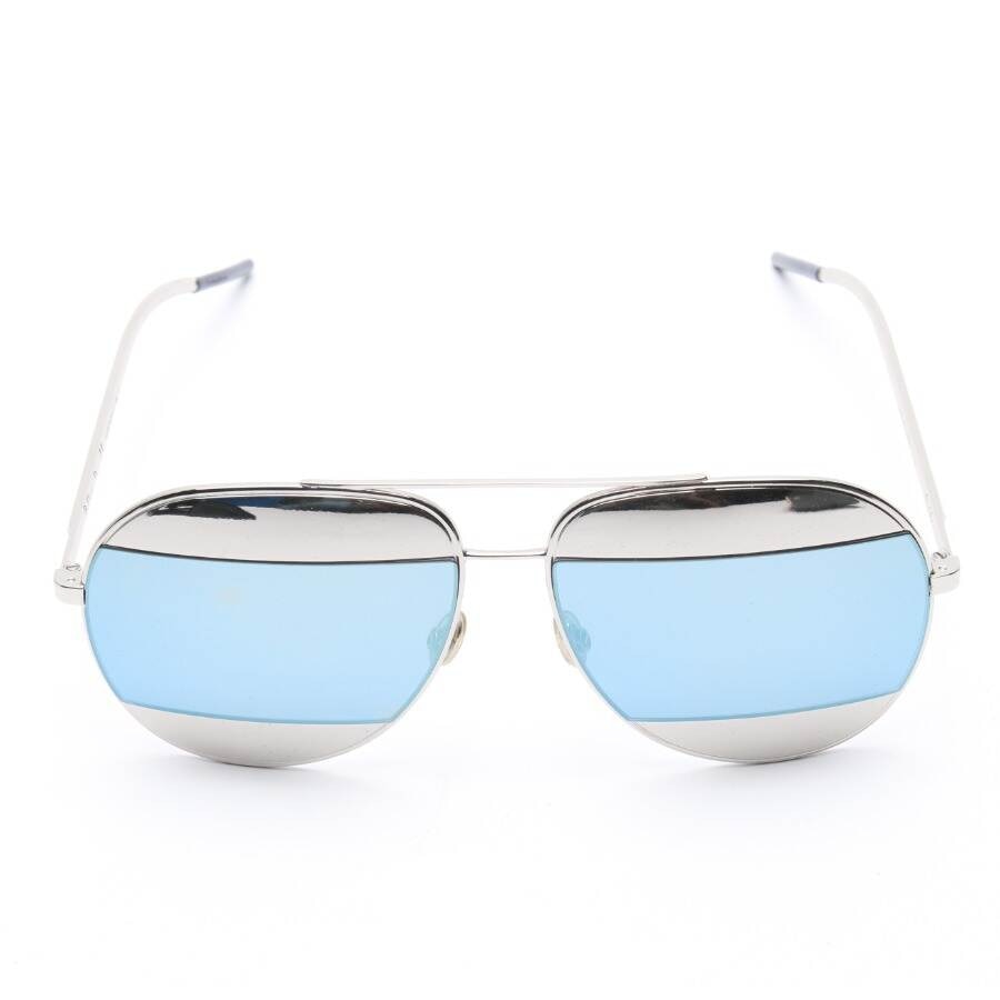 Image 1 of 0103J Sunglasses Silver in color Metallic | Vite EnVogue
