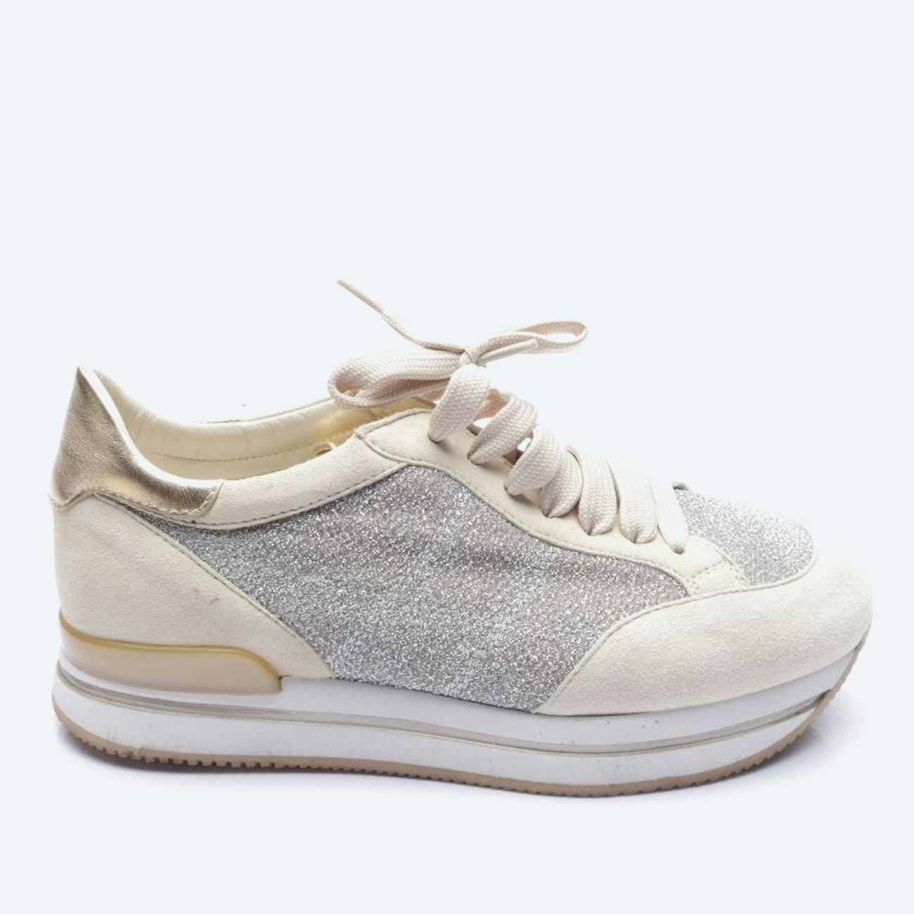 Image 1 of Sneakers EUR 36.5 Beige in color White | Vite EnVogue