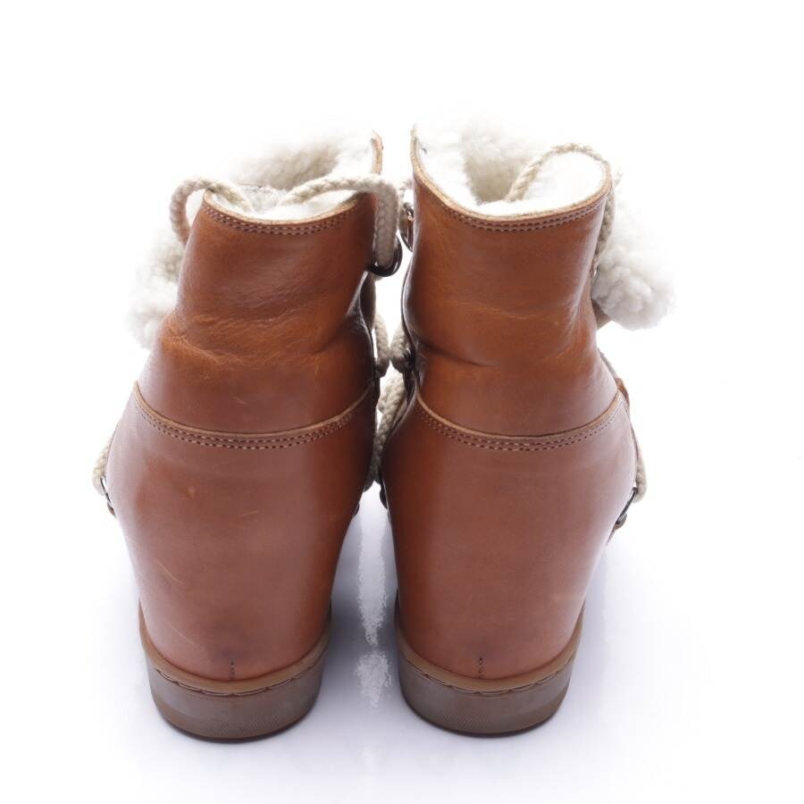 Image 3 of Ankle Boots EUR38 Light Brown in color Brown | Vite EnVogue