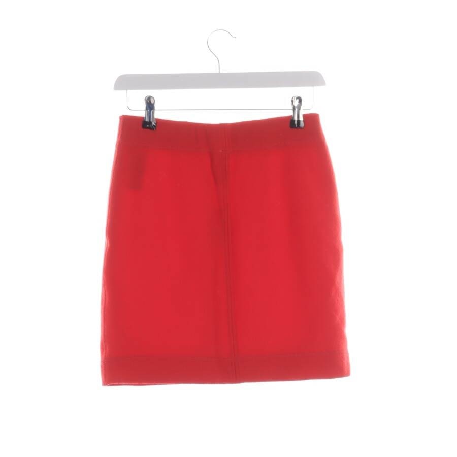 Image 2 of Wool Skirt 34 Red in color Red | Vite EnVogue