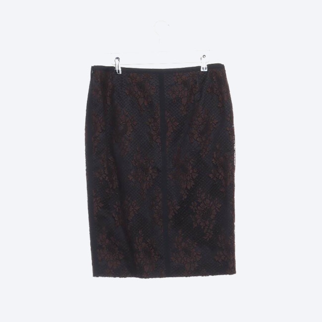 Image 2 of Skirt 42 Brown in color Brown | Vite EnVogue