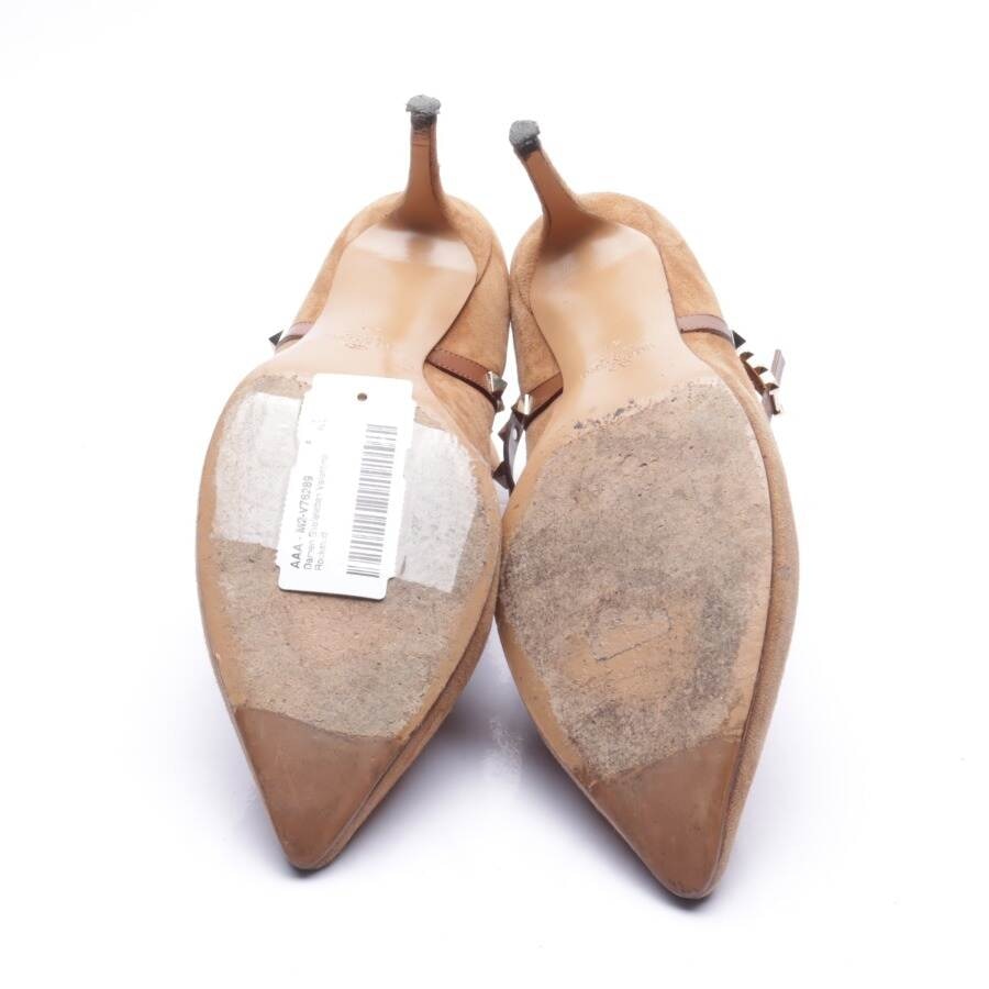 Image 3 of Rockstud Ankle Boots EUR 41 Light Brown in color Brown | Vite EnVogue