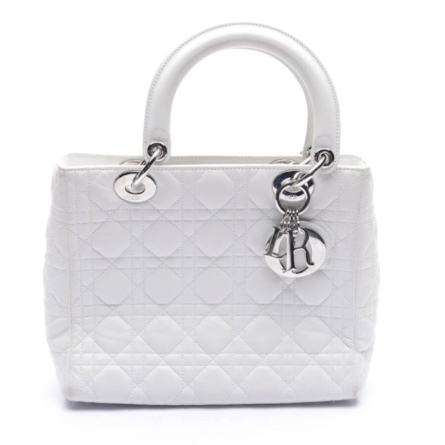 Image 1 of Lady Dior Handbag White | Vite EnVogue