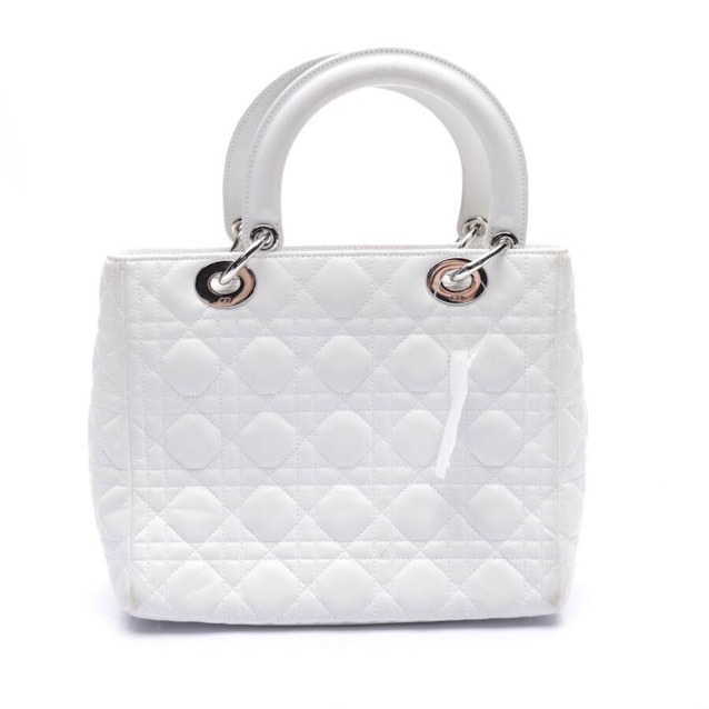 Lady Dior Handbag White | Vite EnVogue