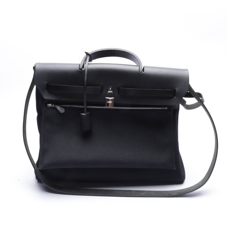 Image 2 of Herbag Handbag Black in color Black | Vite EnVogue
