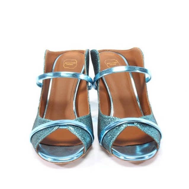 Heeled Sandals EUR 37 Turquoise | Vite EnVogue