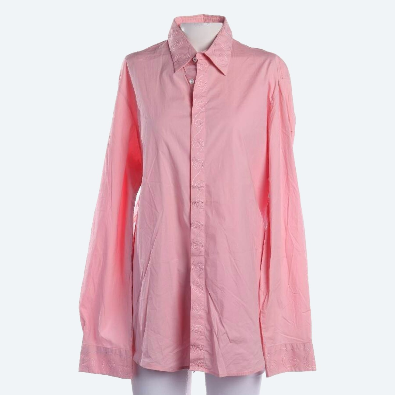 Image 1 of Casual Shirt L Light Pink in color Pink | Vite EnVogue
