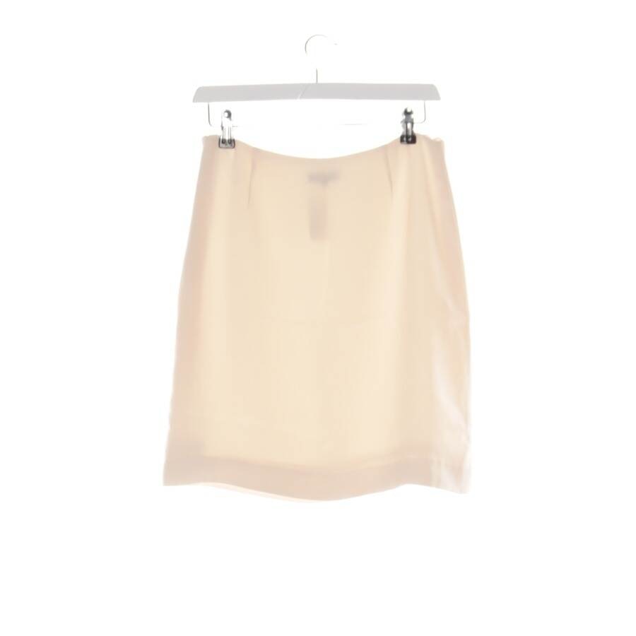 Image 2 of Silk Skirt 34 Cream in color White | Vite EnVogue