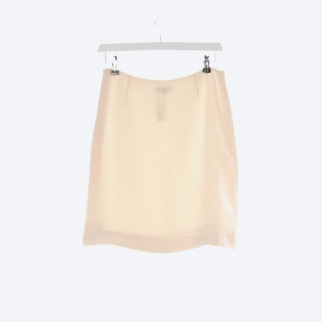 Image 2 of Silk Skirt 34 Cream in color White | Vite EnVogue