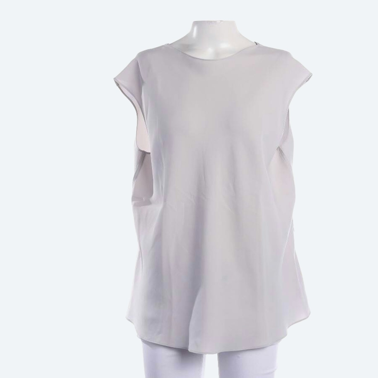 Image 1 of Shirt Blouse 42 Light Gray in color Gray | Vite EnVogue