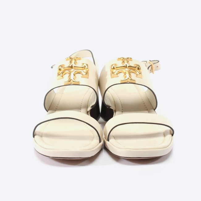 Bild 2 von Sandaletten EUR 39 Beige in Farbe Weiß | Vite EnVogue