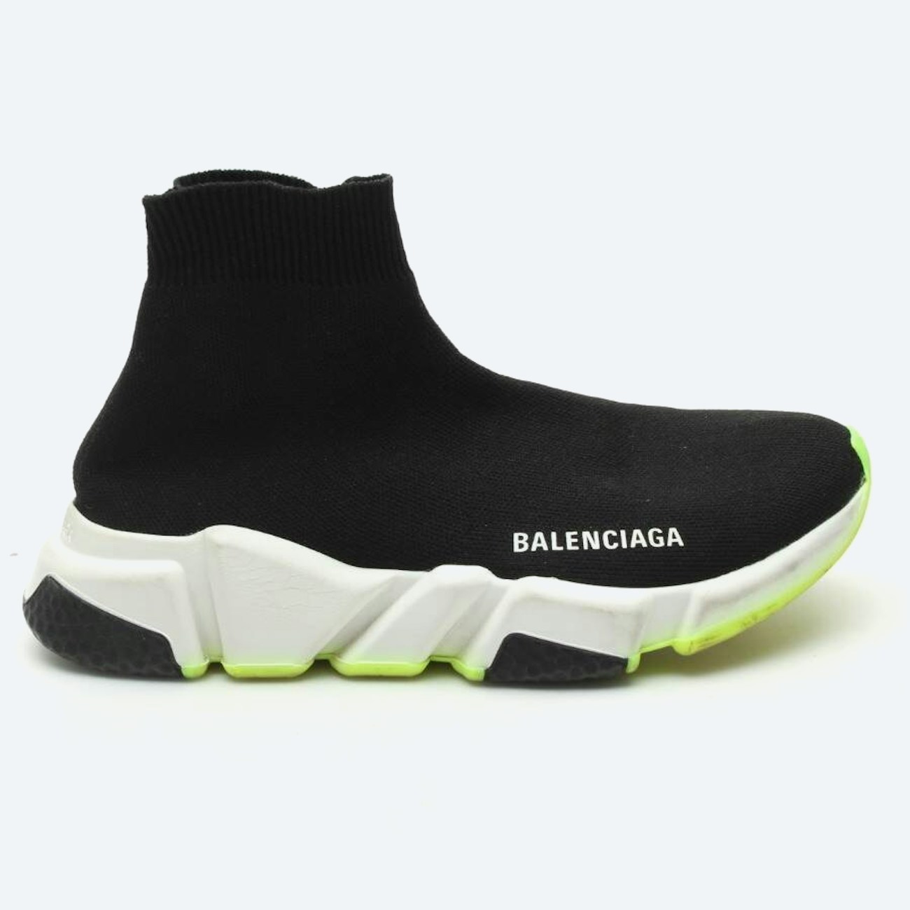 Image 1 of Speed Trainer High-Top Sneakers EUR 36 Black in color Black | Vite EnVogue