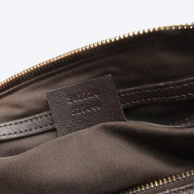 Image 6 of Boston Handbag Dark Brown in color Brown | Vite EnVogue