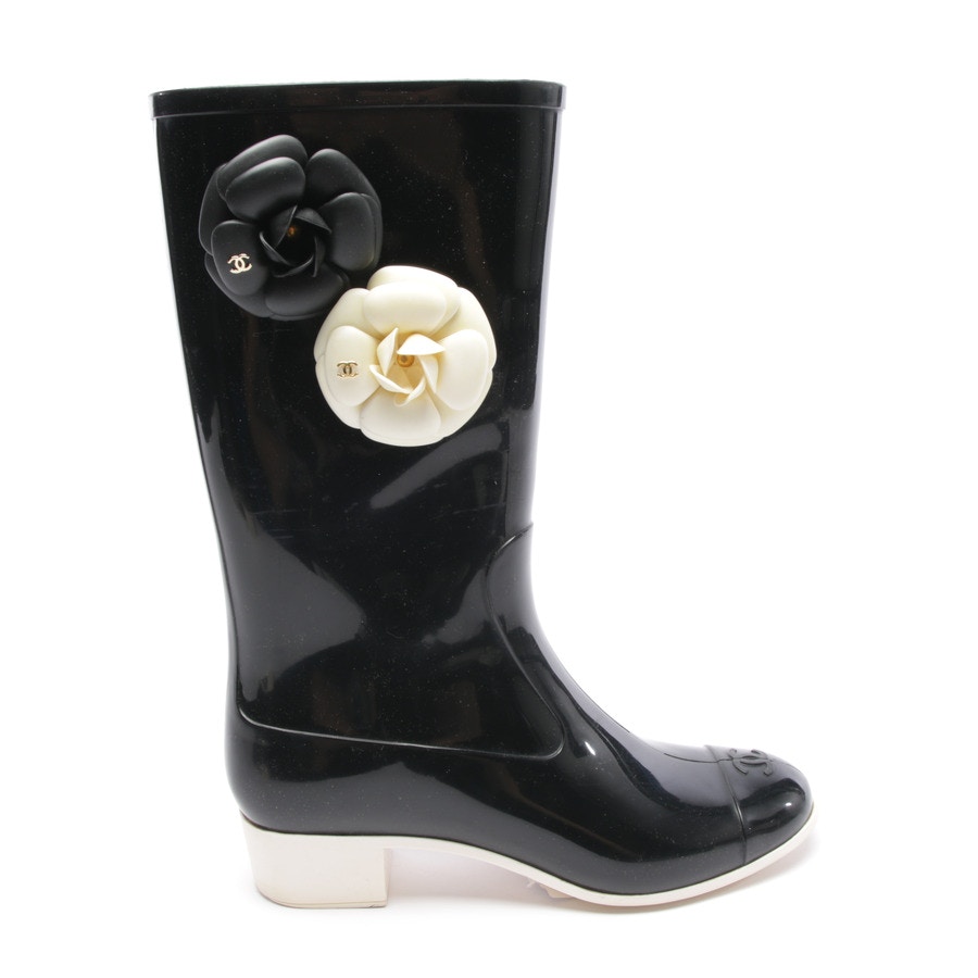 Image 1 of Rain Boots EUR 39 Black in color Black | Vite EnVogue