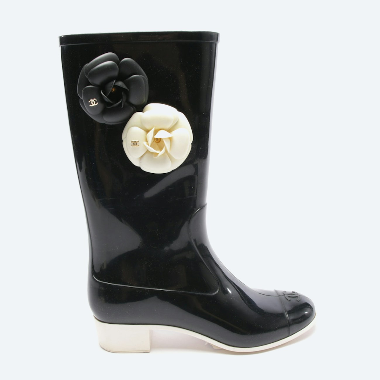 Image 1 of Rain Boots EUR 39 Black in color Black | Vite EnVogue