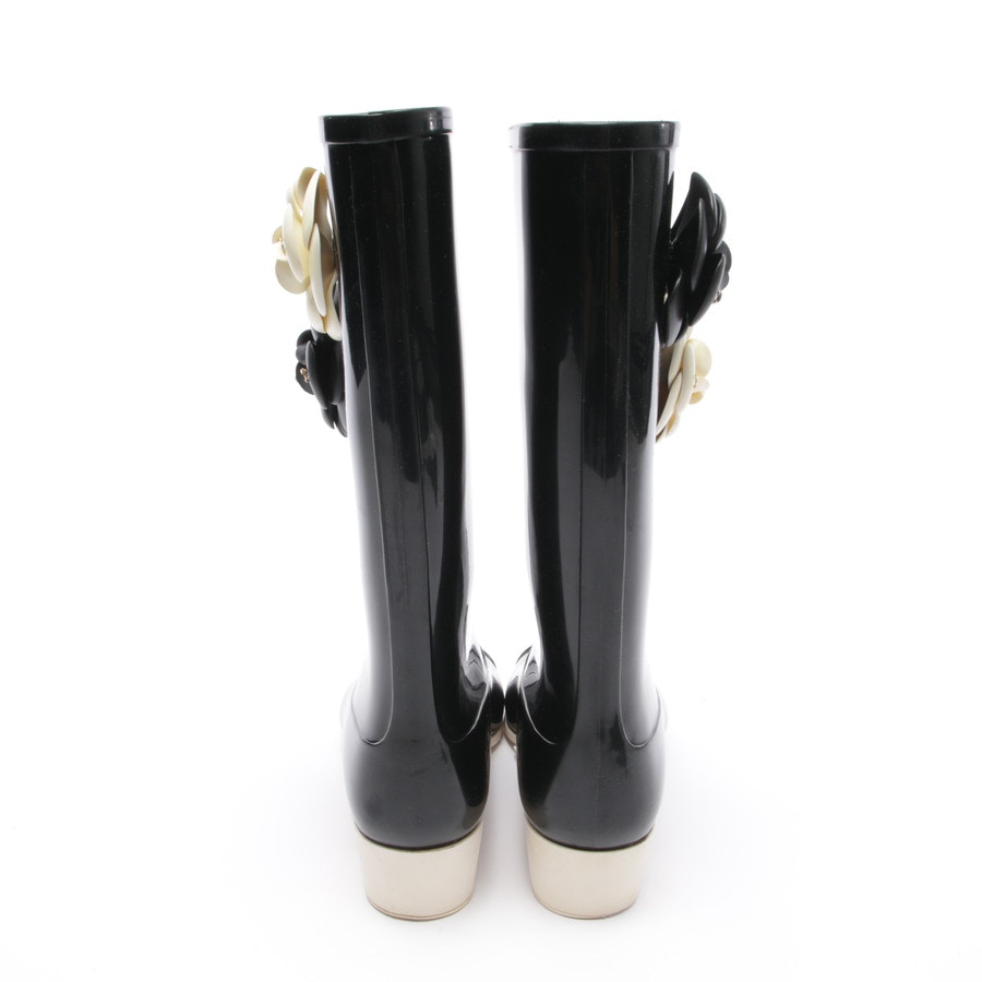 Image 3 of Rain Boots EUR 39 Black in color Black | Vite EnVogue