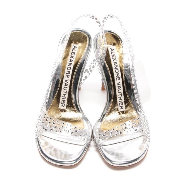 Heeled Sandals EUR 35 Silver | Vite EnVogue