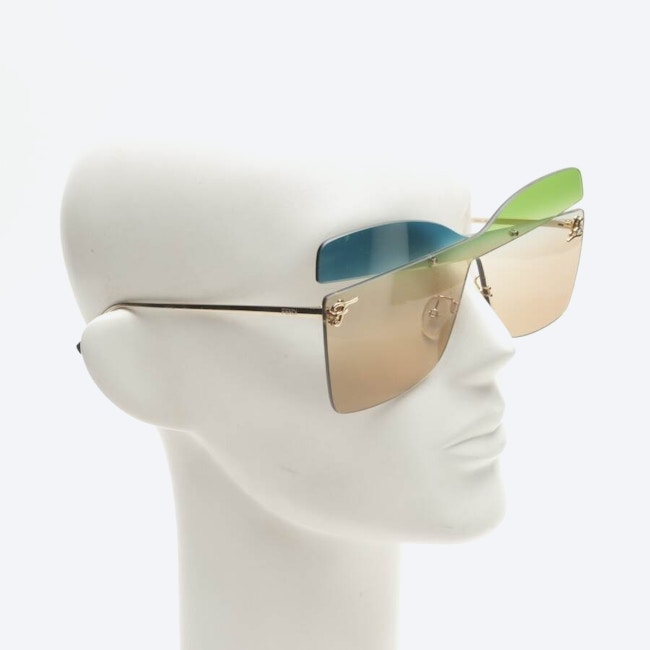 Image 2 of FF 0399 Sunglasses Gold in color Metallic | Vite EnVogue