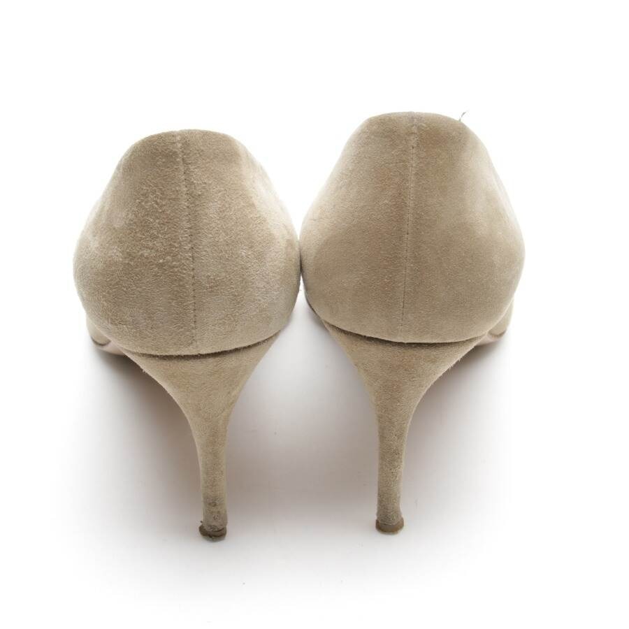 Image 3 of High Heels EUR 36.5 Beige in color White | Vite EnVogue