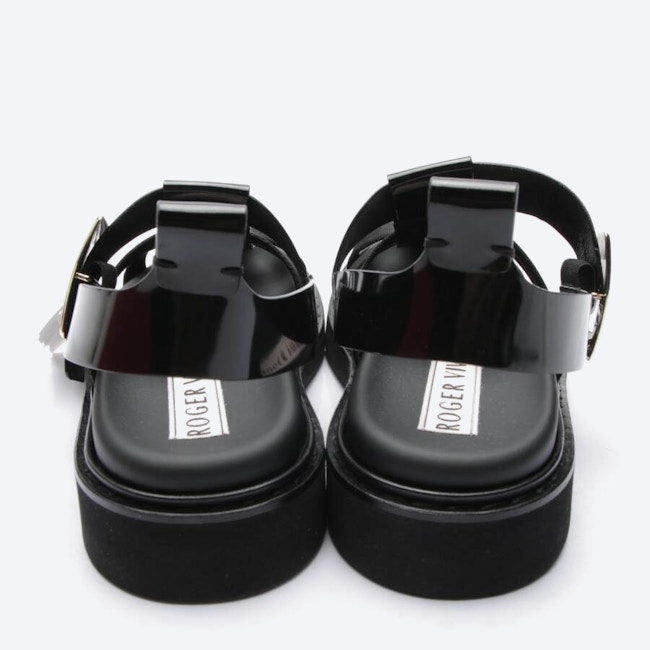 Image 3 of Sandals EUR 39.5 Black in color Black | Vite EnVogue